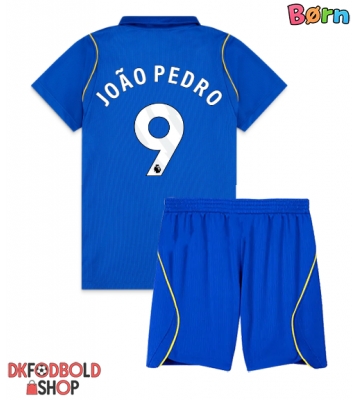 Chelsea Joao Pedro #9 Hjemmebanesæt Børn 2026-27 Kort ærmer (+ korte bukser)